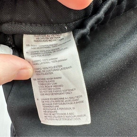 Adidas Climalite black athletic pants women's small - Picture 6 of 6